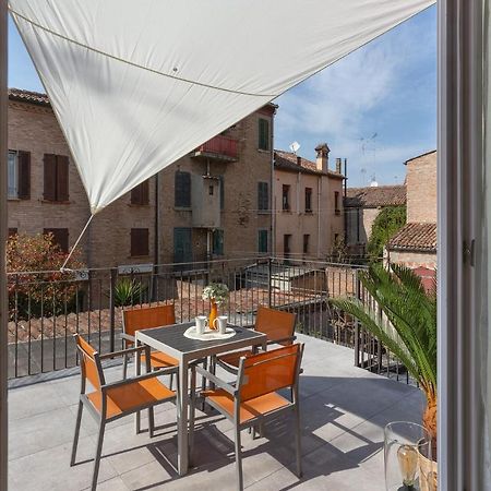 Ferrara Casa Dell'Archivolto Con Garage Apartman Kültér fotó